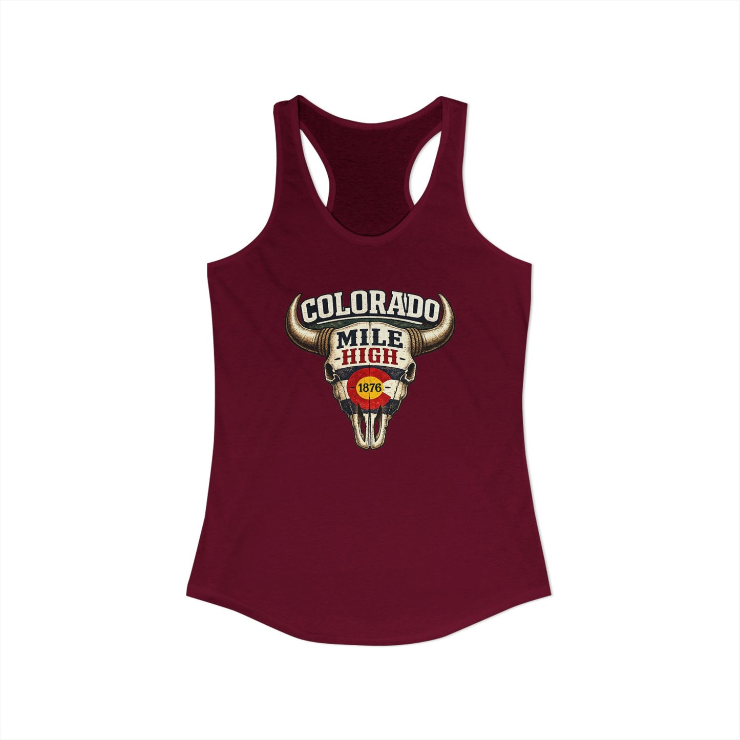 Women's Colorado Mile High Racerback Tank