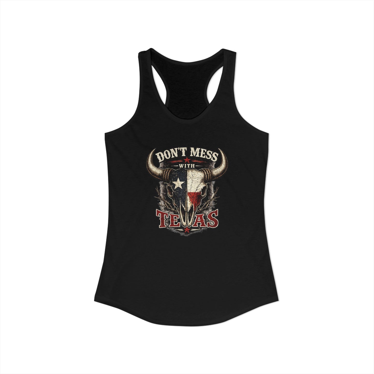 Women's Don't Mess With Texas Racerback Tank