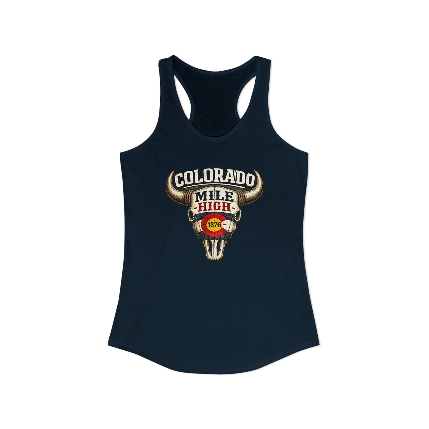 Women's Colorado Mile High Racerback Tank