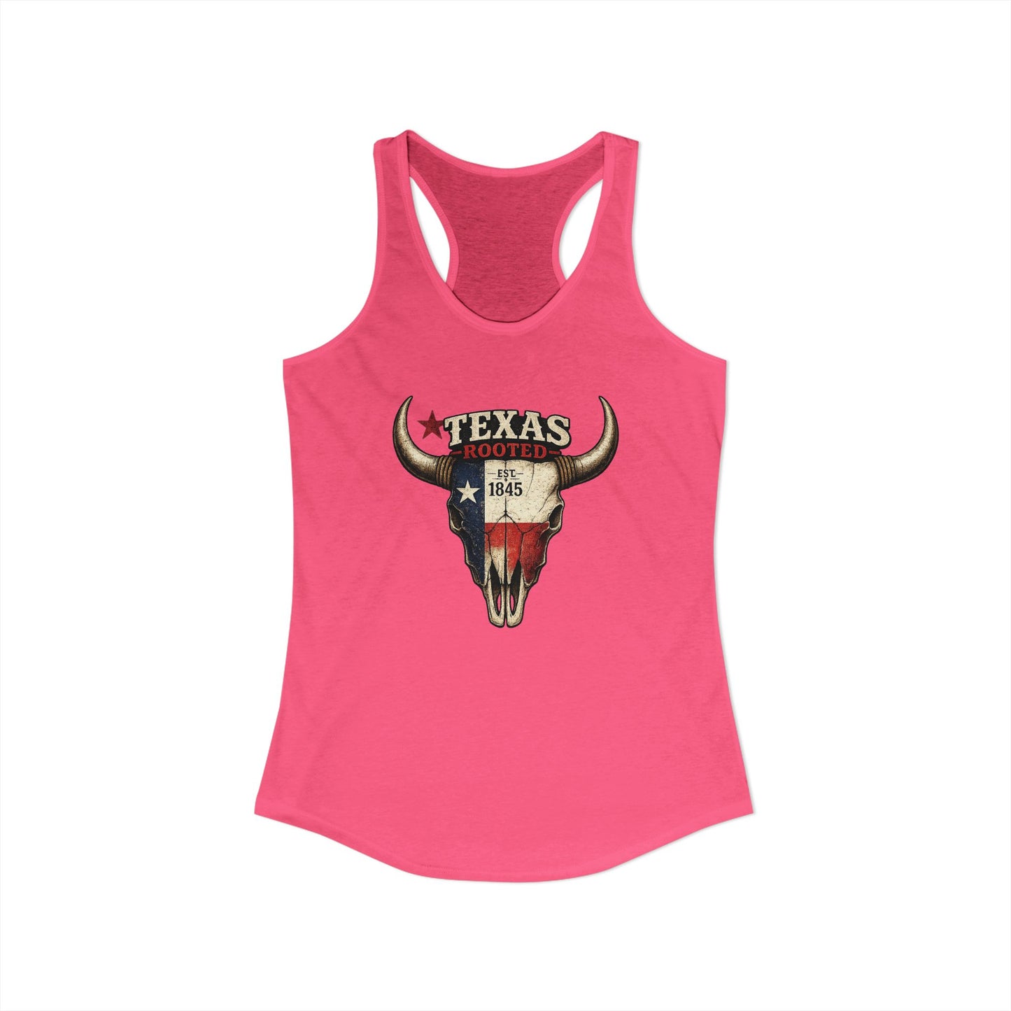 Women's Texas Rooted Racerback Tank