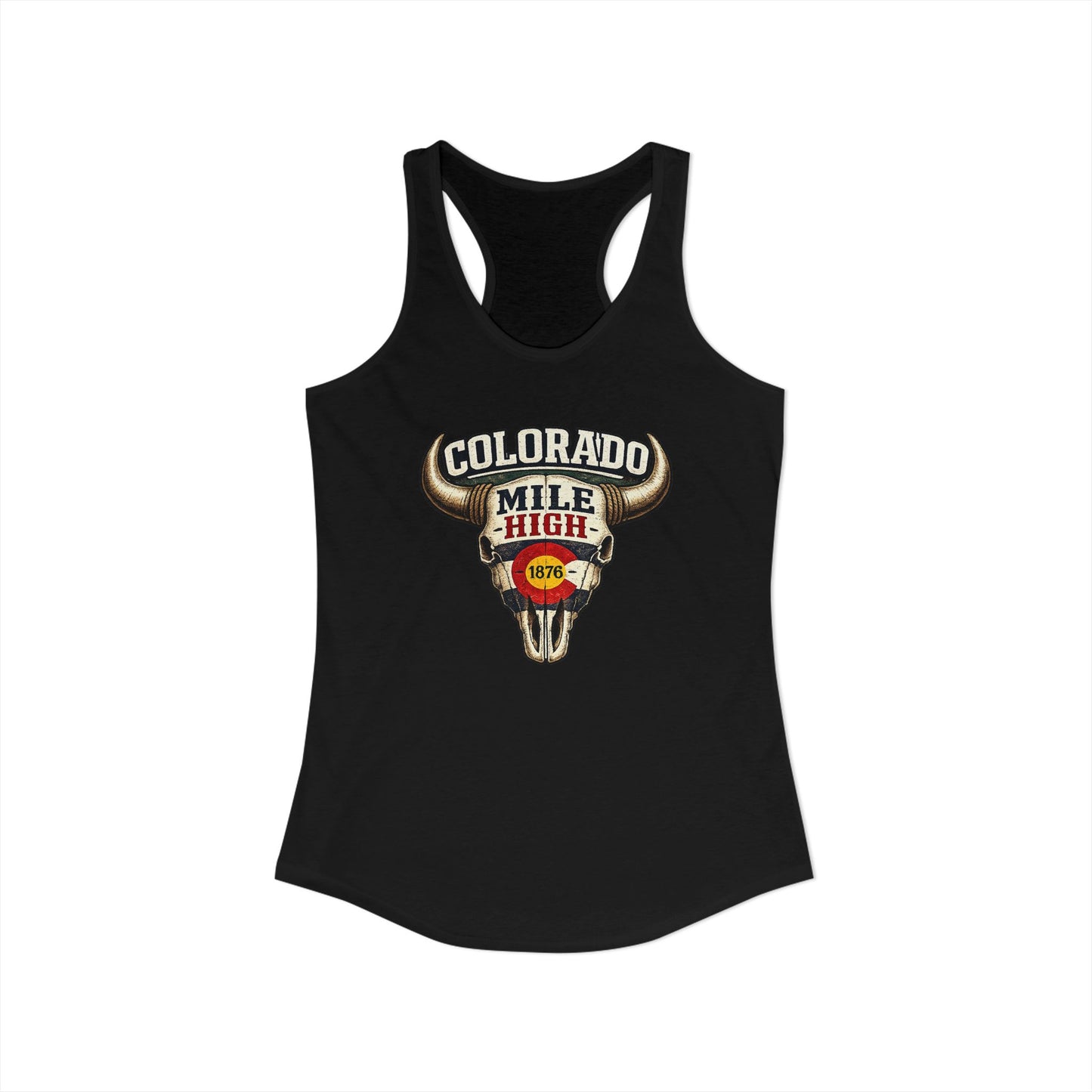 Women's Colorado Mile High Racerback Tank