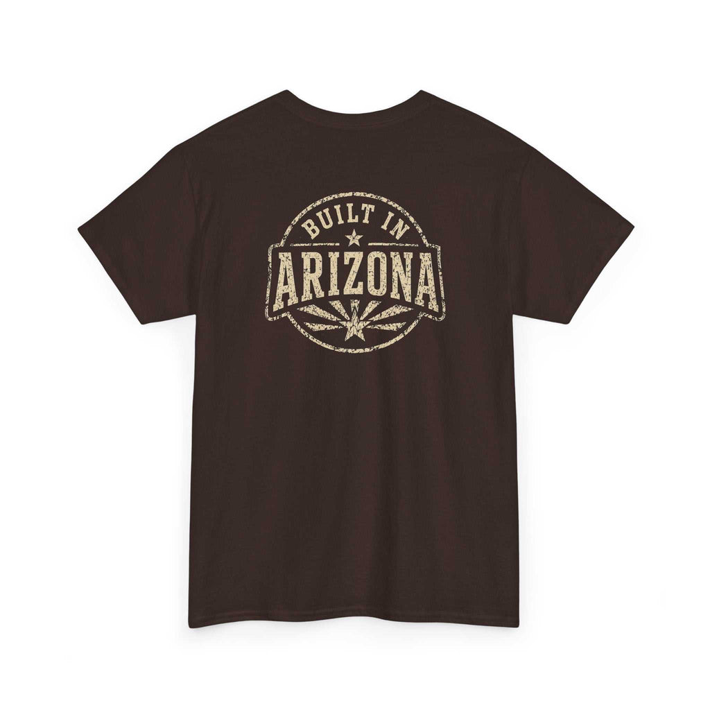 Black T-shirt with Arizona logo and vintage design