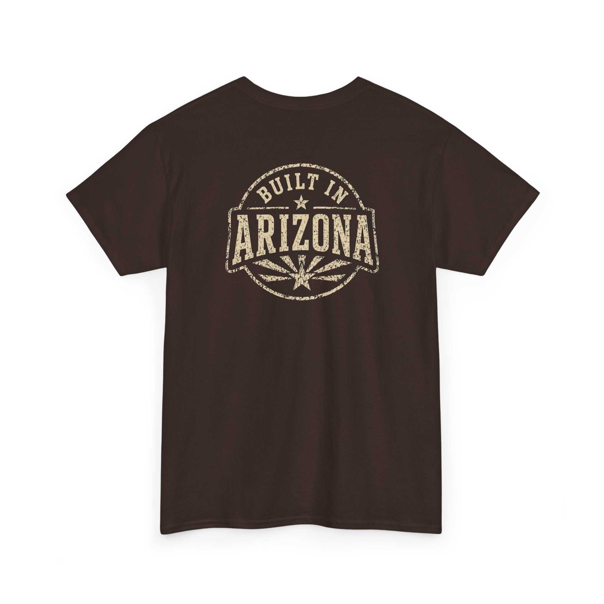 Black T-shirt with Arizona logo and vintage design