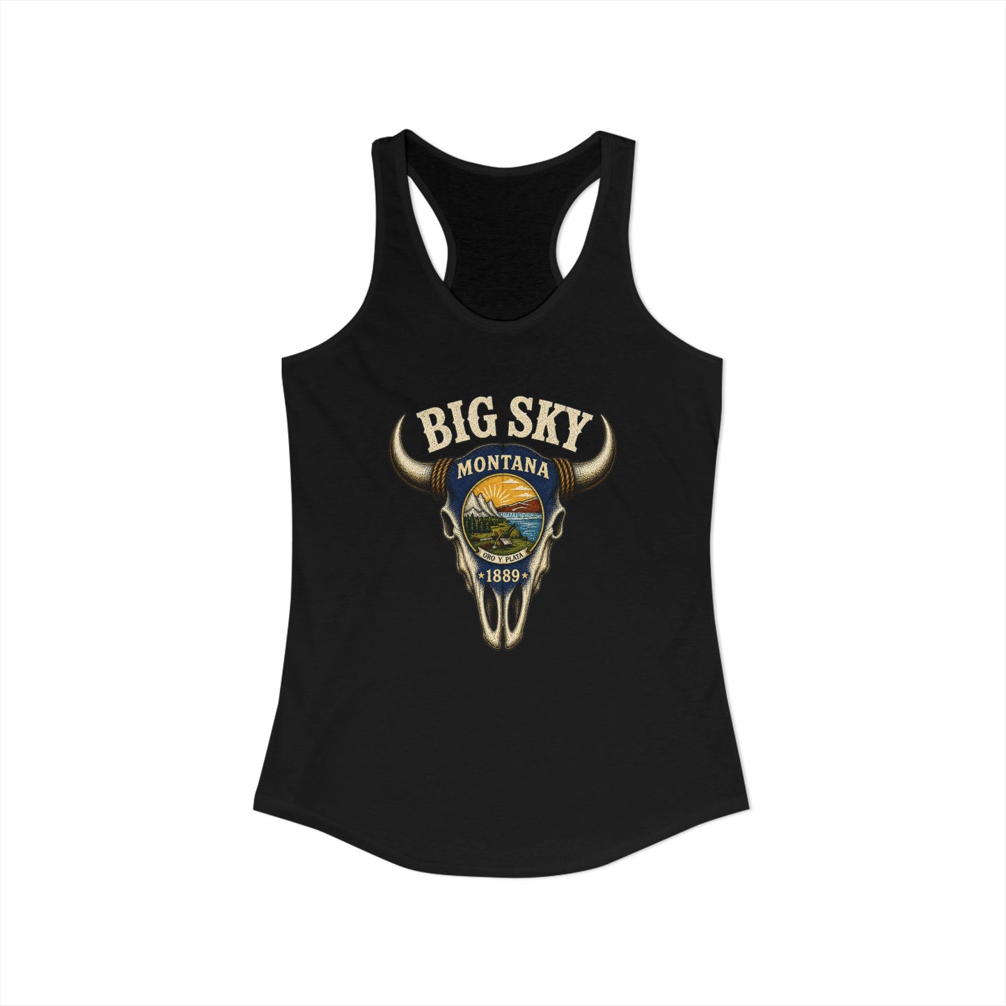 Women's Montana Big Sky Racerback Tank