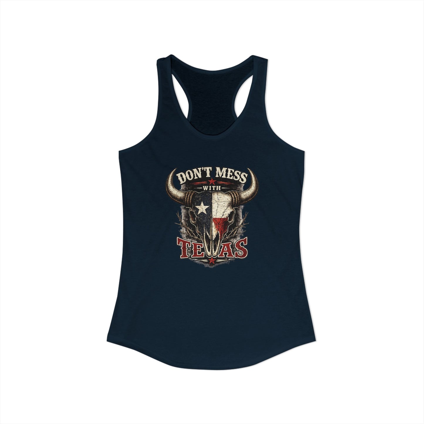 Women's Don't Mess With Texas Racerback Tank