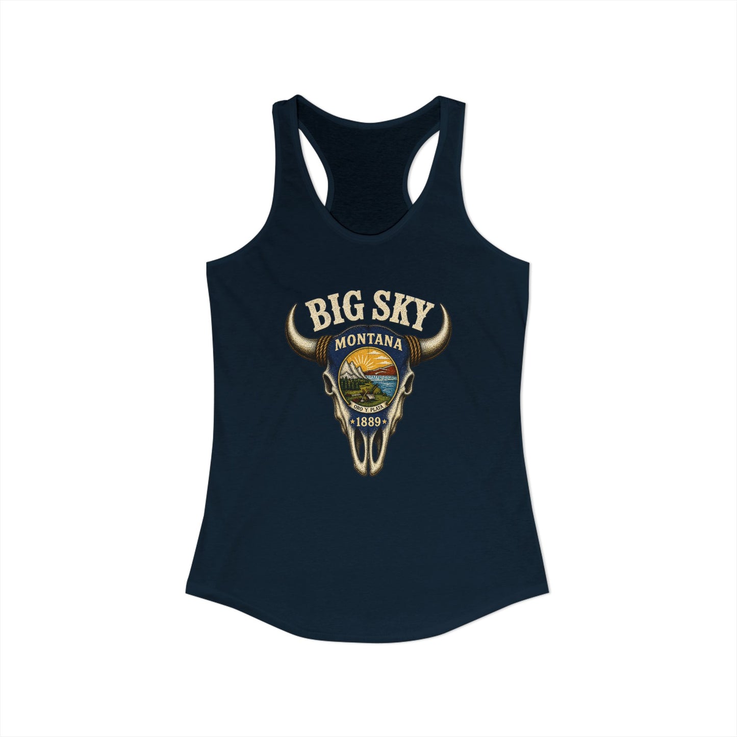 Women's Montana Big Sky Racerback Tank