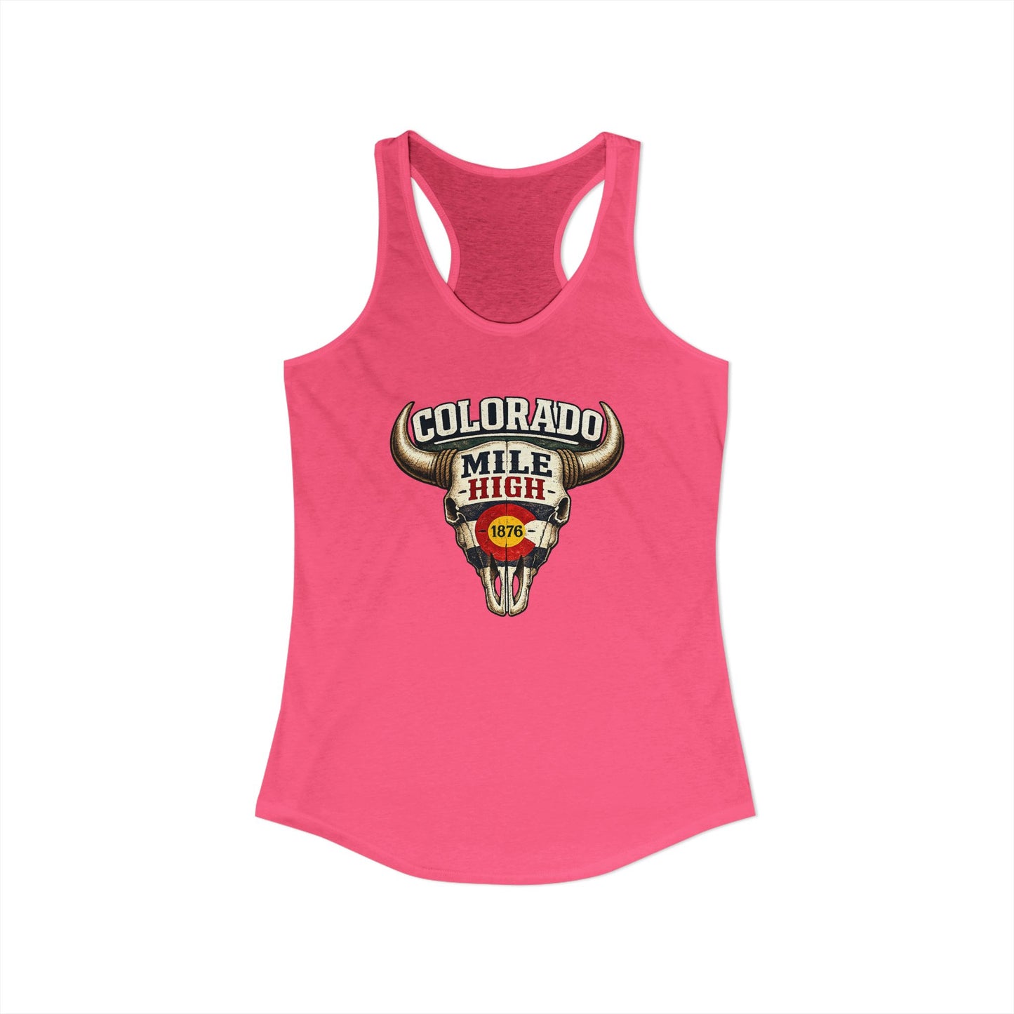 Women's Colorado Mile High Racerback Tank