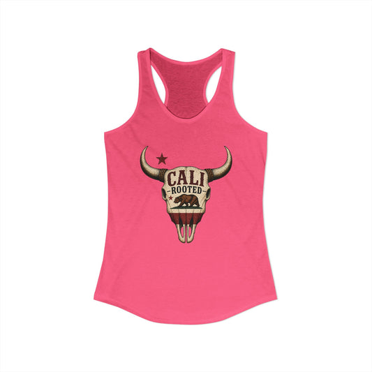 Women's Cali Rooted Racerback Tank