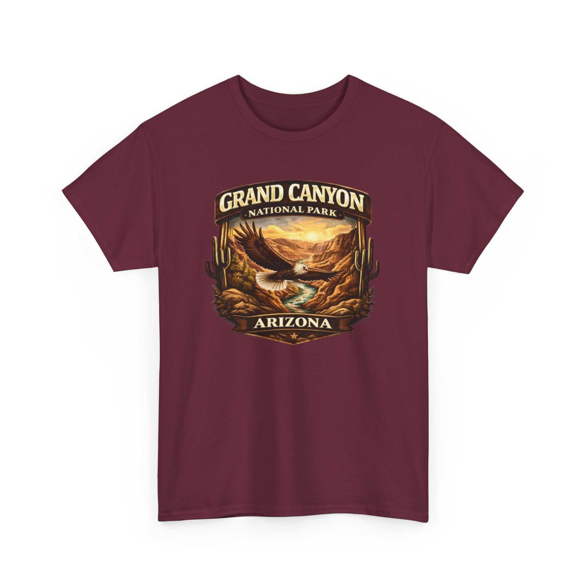 Vintage Grand Canyon National Park T-shirt by Big Sky Ranch Co. featuring scenic canyon landscape in Arizona.