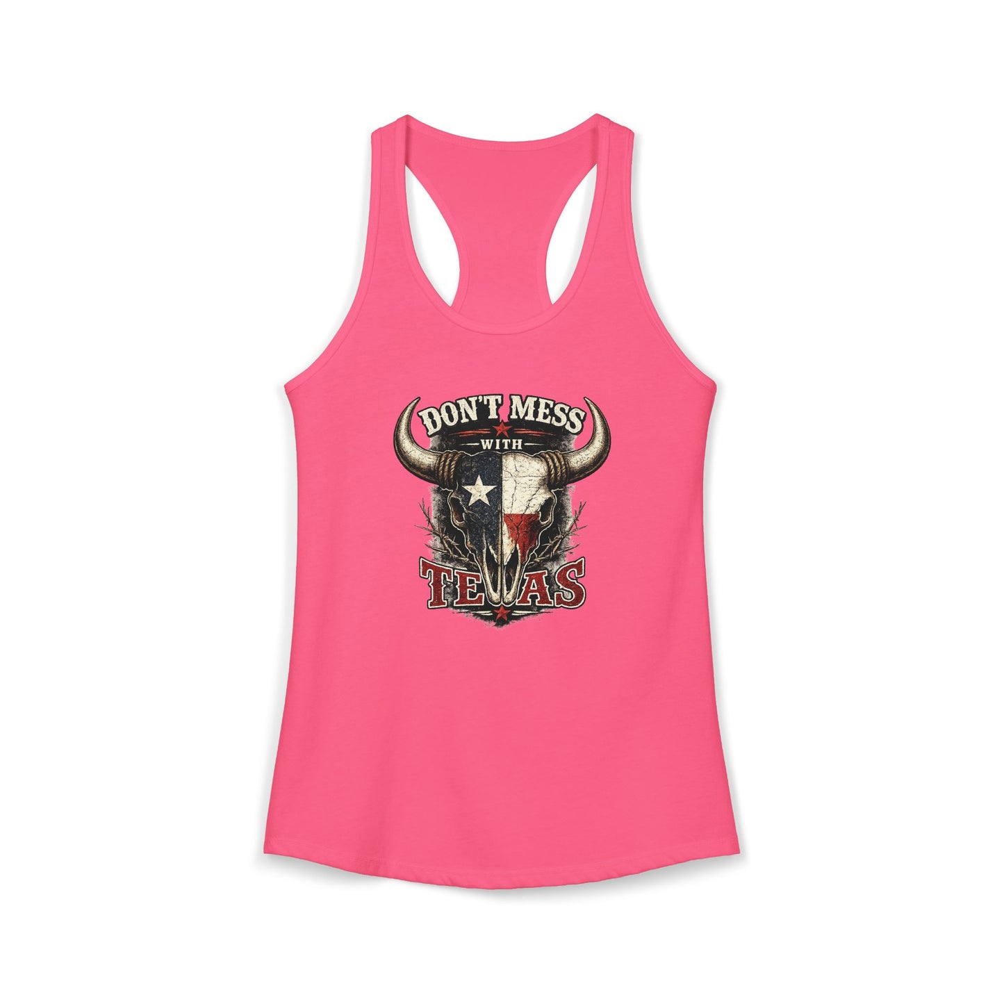 Women's Don't Mess With Texas Racerback Tank