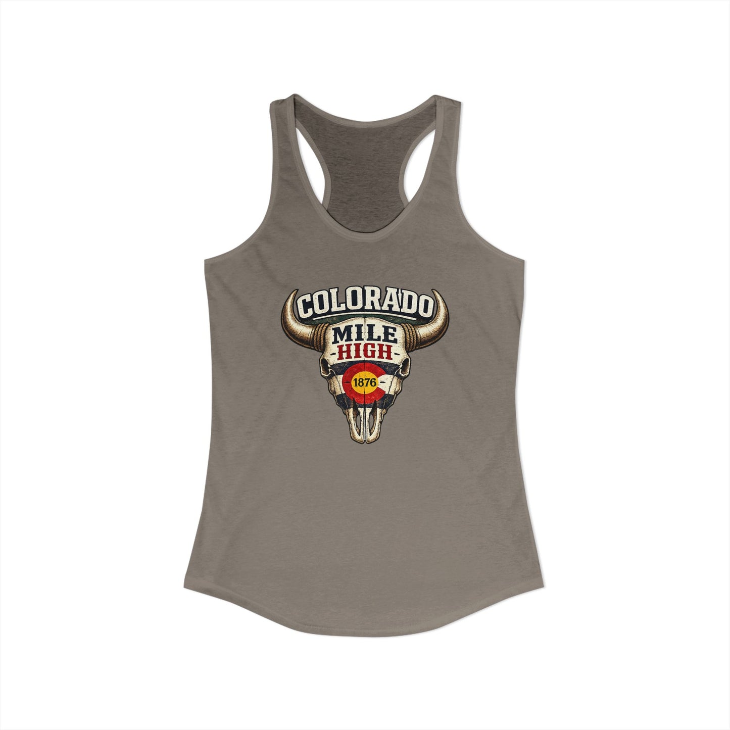 Women's Colorado Mile High Racerback Tank