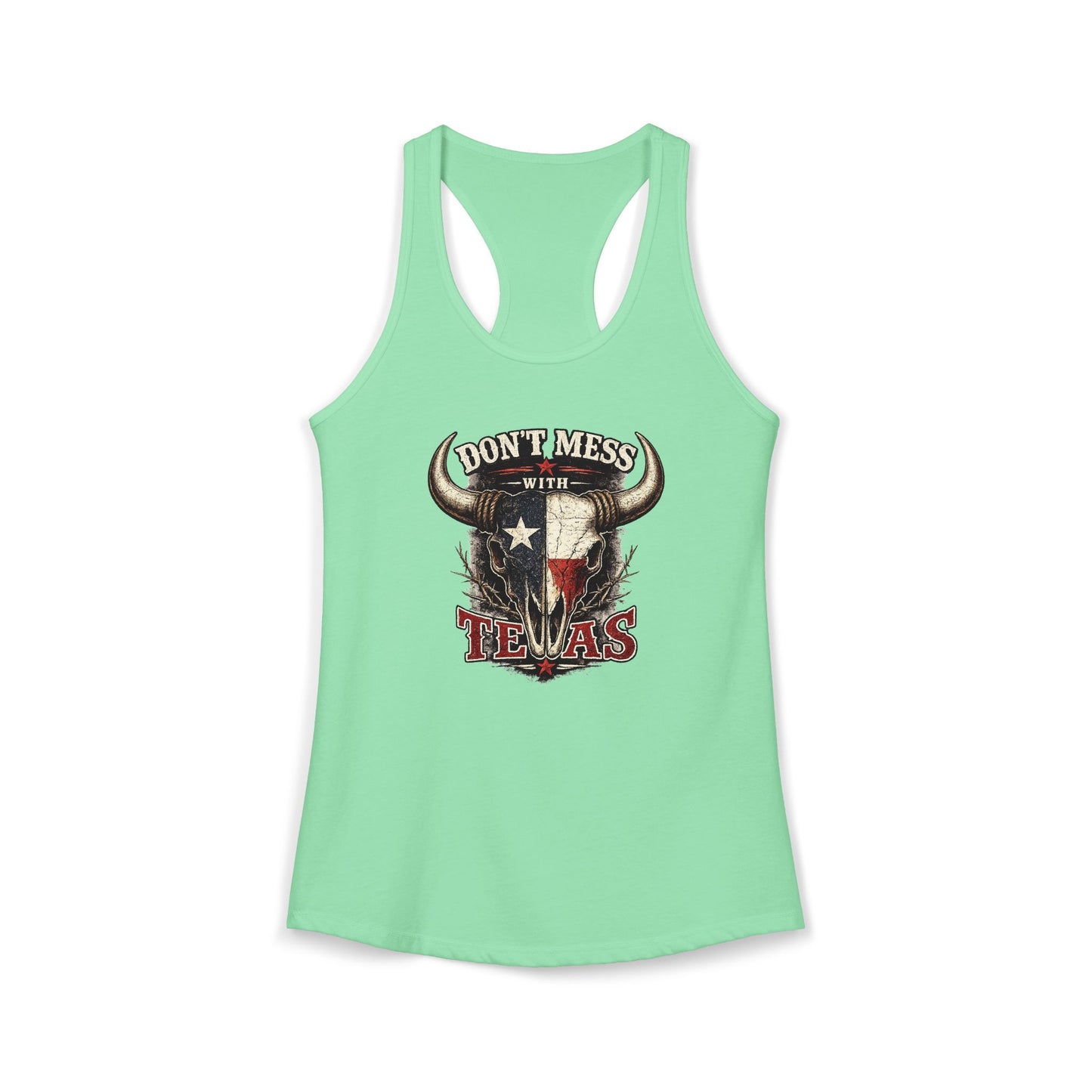 Women's Don't Mess With Texas Racerback Tank