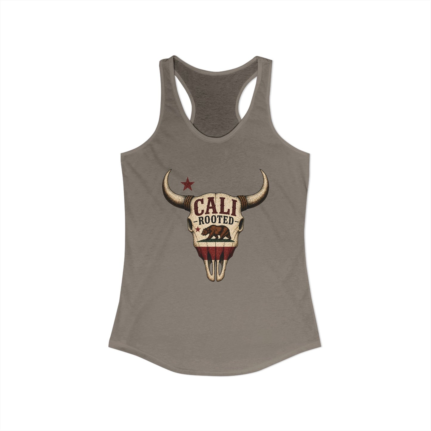 Women's Cali Rooted Racerback Tank