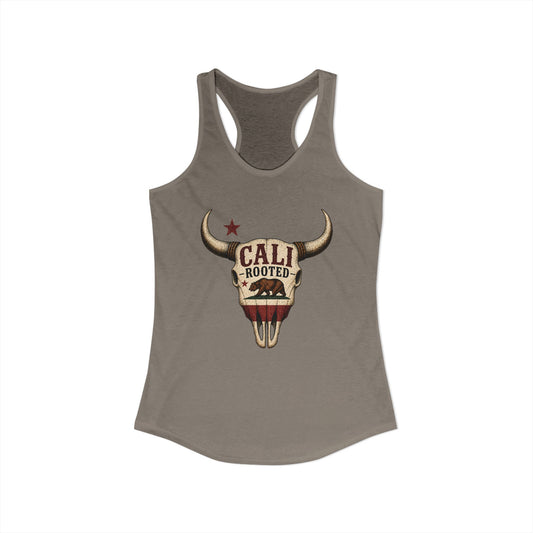 Women's Cali Rooted Racerback Tank