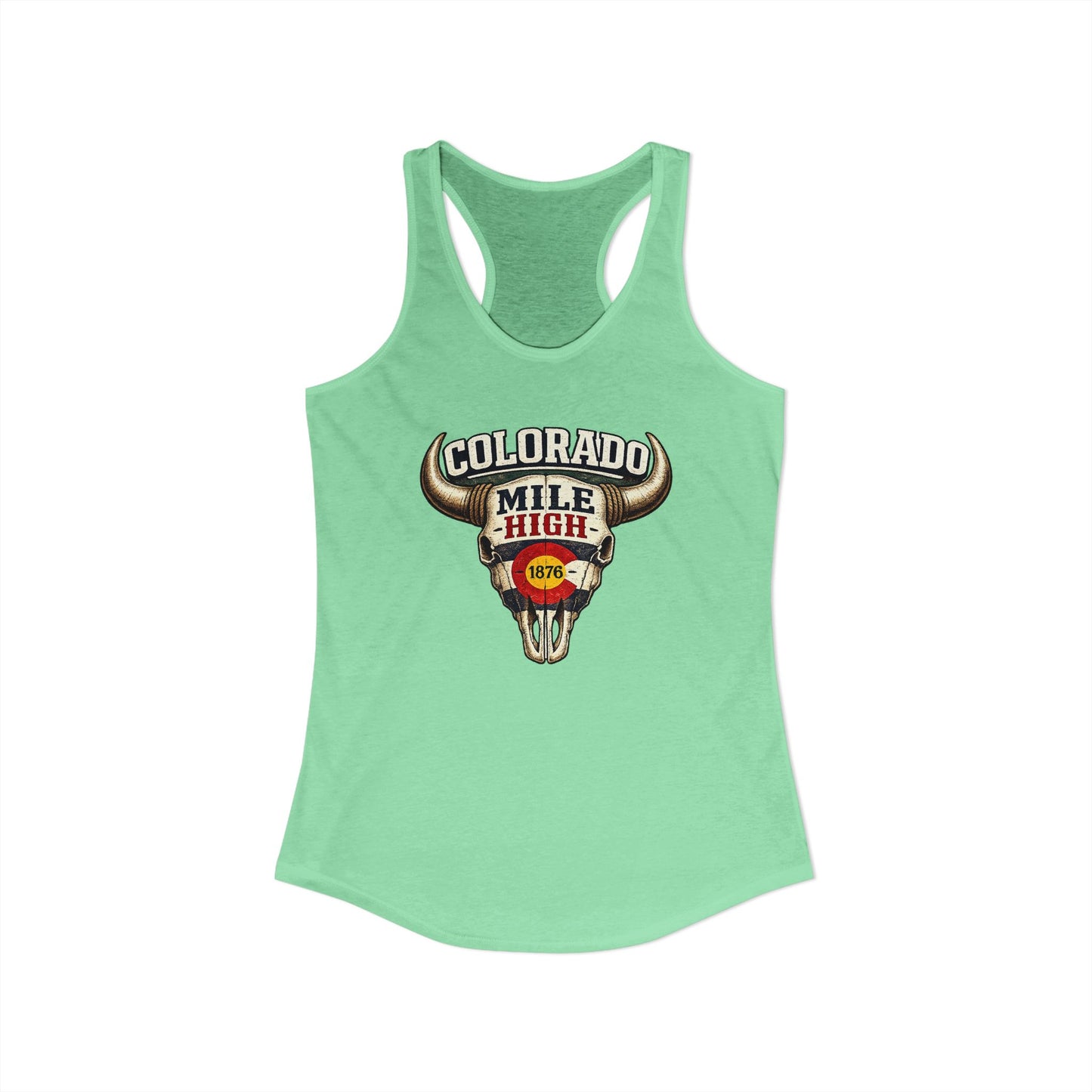Women's Colorado Mile High Racerback Tank