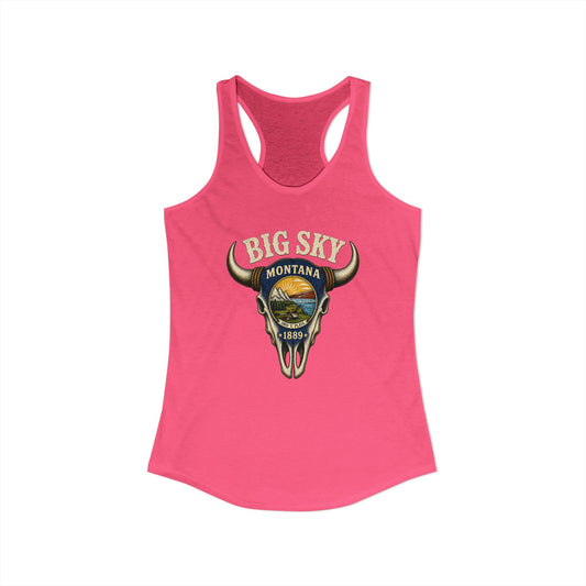 Women's Montana Big Sky Racerback Tank
