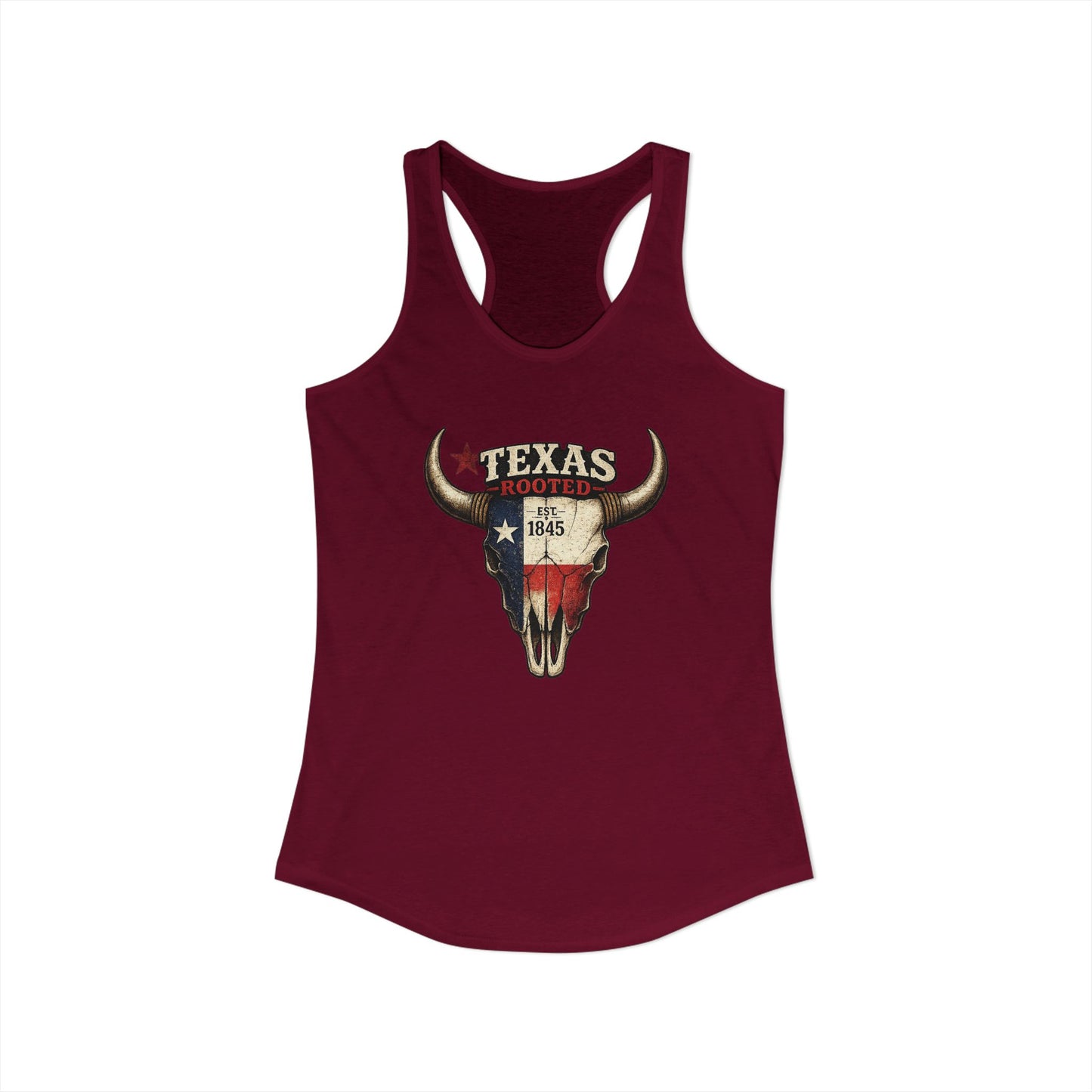 Women's Texas Rooted Racerback Tank