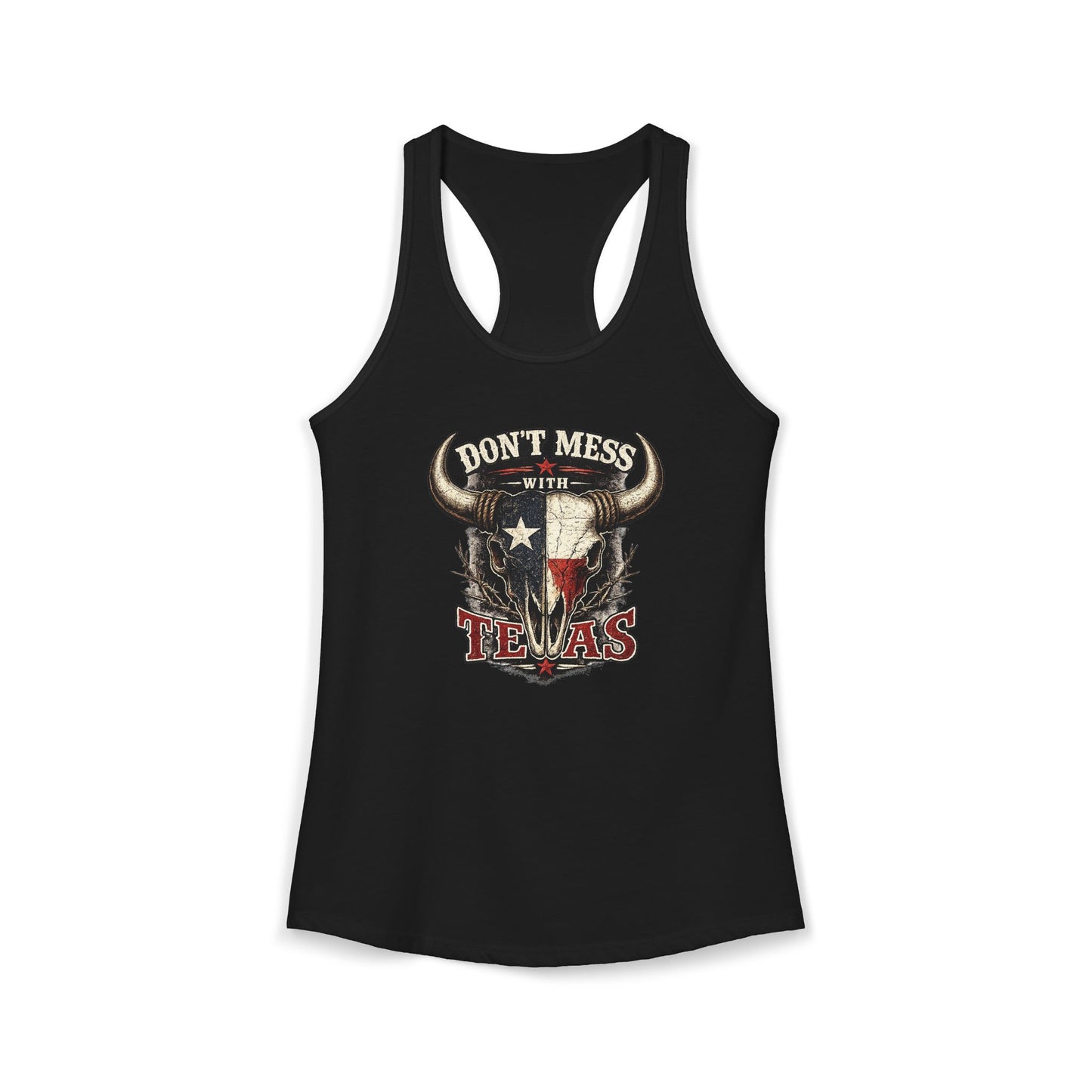 Women's Don't Mess With Texas Racerback Tank