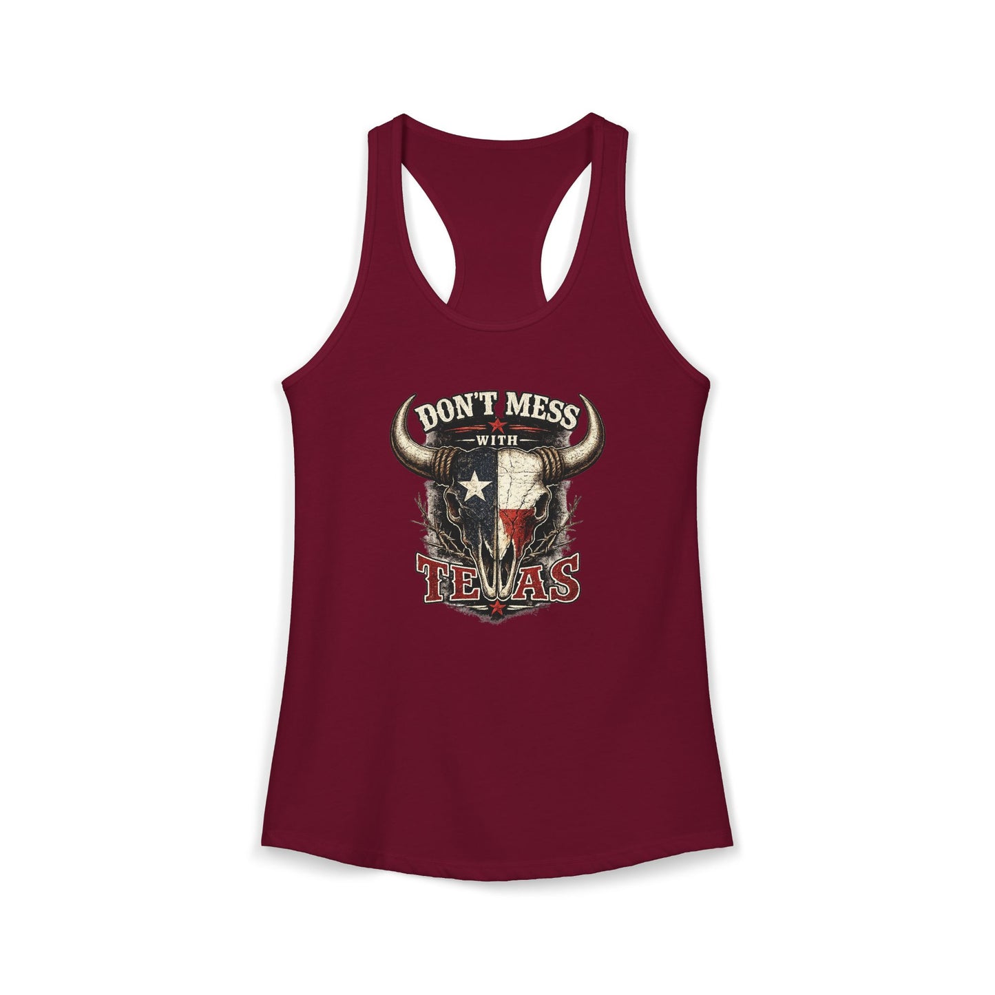 Women's Don't Mess With Texas Racerback Tank