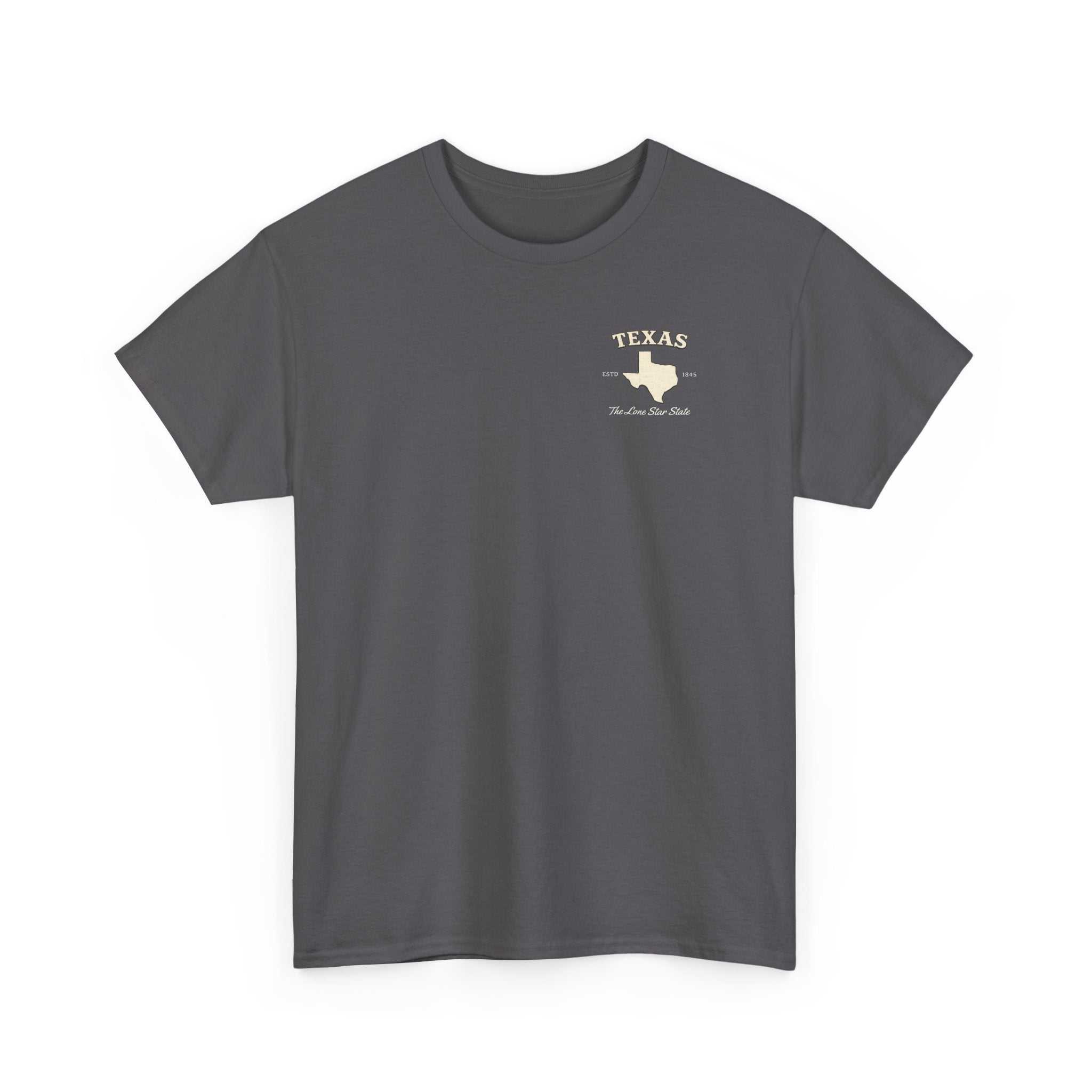 Vintage Texas Lone Star T-Shirt by Big Sky Ranch Co. featuring a classic star design on a comfortable cotton tee.