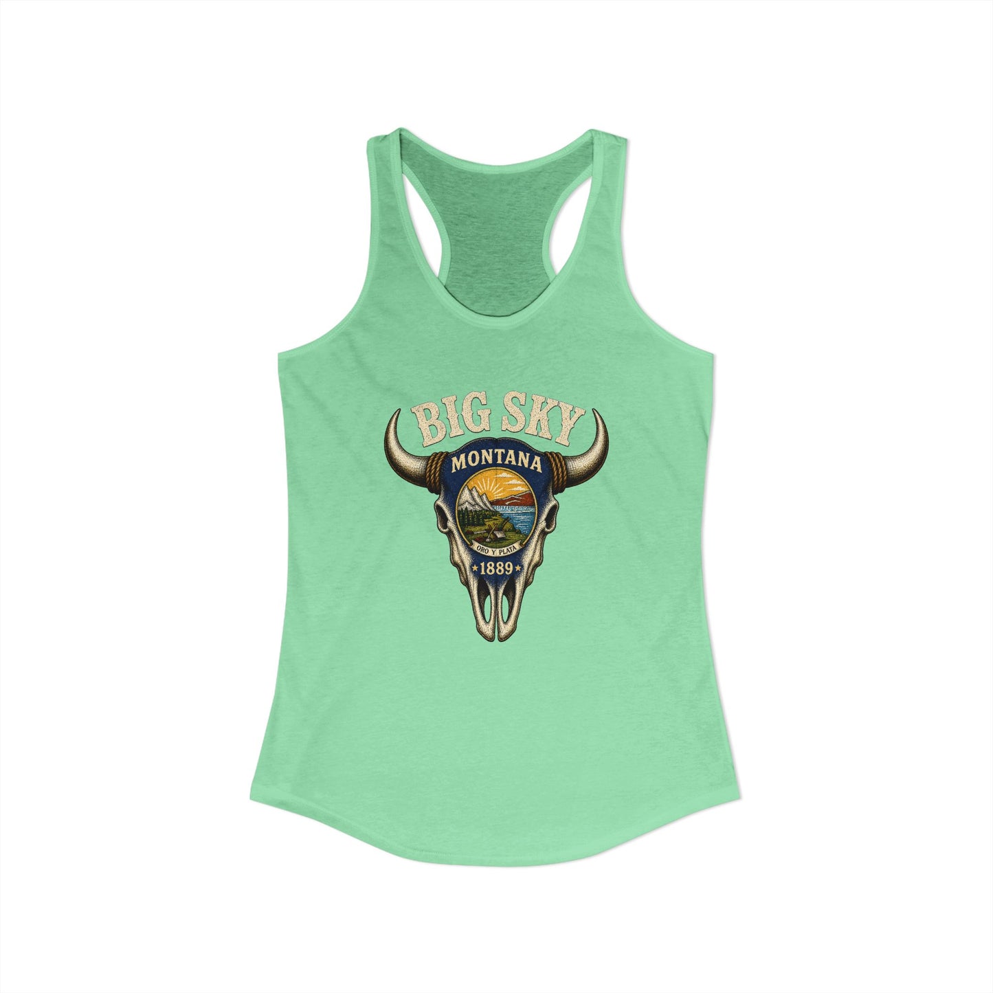 Women's Montana Big Sky Racerback Tank