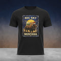 Montana Big Sky Vintage T-Shirt by Big Sky Ranch Co., Western style essential, featuring classic design and soft fabric.