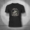 Vintage rodeo graphic T-shirt by Big Sky Ranch Co. featuring bold rodeo-themed print on a casual tee.