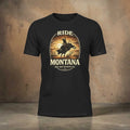 Vintage cowboy Rodeo T-Shirt from Big Sky Ranch Co. featuring a Western rodeo design on soft cotton fabric.
