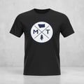 Big Sky Ranch Co. Montana Adventure T-Shirt featuring MT logo and pine tree design, casual cotton tee with outdoors-inspired print