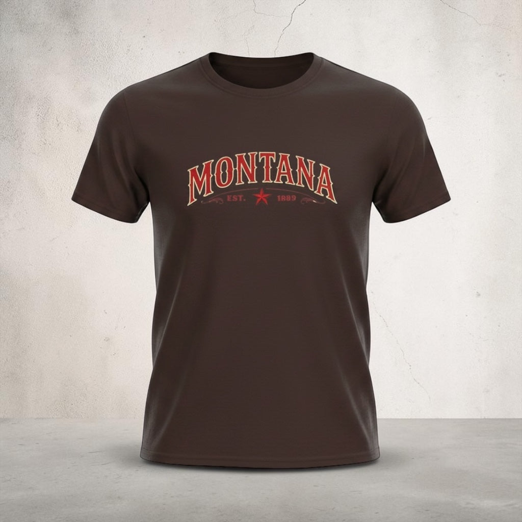 Montana Retro Tee — Vintage Western State Graphic T-Shirt