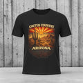 Big Sky Ranch Co. Cactus Country Arizona T-Shirt featuring a desert cactus design on soft fabric.