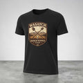 Big Sky Ranch Co. Wasatch Ranch Supply vintage Utah Ranch Badge T-Shirt featuring a rugged graphic design and classic fit.